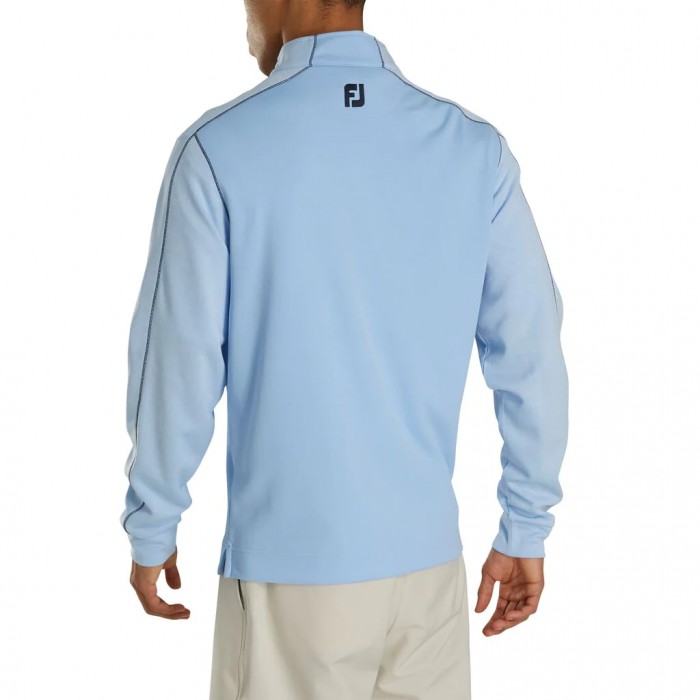 Men's Footjoy Tonal Heather Mid-Layer Jacket Sky | USA-KM1203