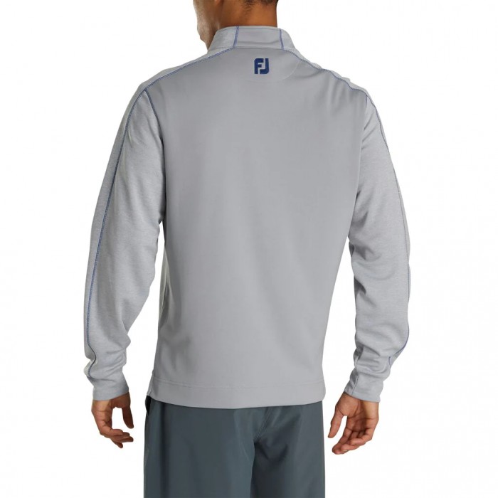 Men's Footjoy Tonal Heather Mid-Layer Jacket Grey | USA-NL6190