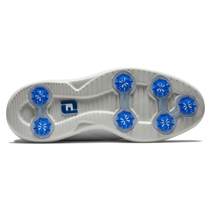 Men's Footjoy Traditions Spiked Golf Shoes White | USA-GB9845