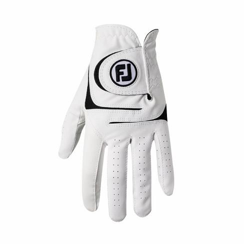 Men's Footjoy WeatherSof Golf Gloves White | USA-FN2507