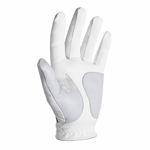 Men's Footjoy WeatherSof Golf Gloves White | USA-FN2507