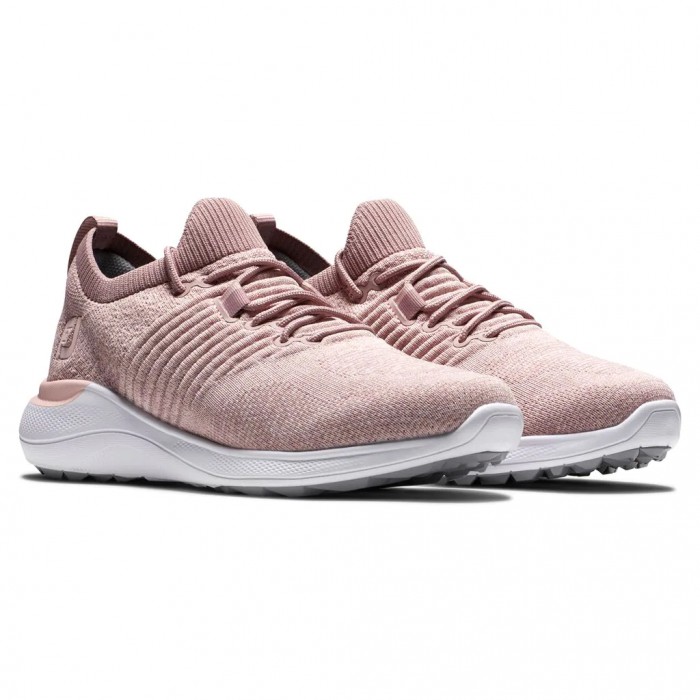 Women's Footjoy Flex XP Spikeless Golf Shoes Mauve | USA-FW1523