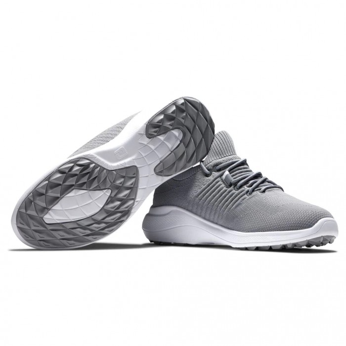 Women's Footjoy Flex XP Spikeless Golf Shoes Grey | USA-PW9768