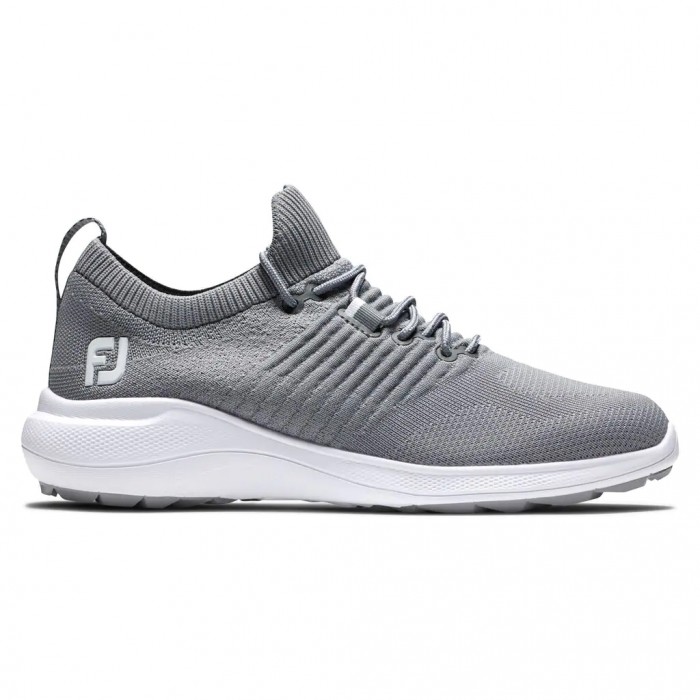 Women\'s Footjoy Flex XP Spikeless Golf Shoes Grey | USA-PW9768