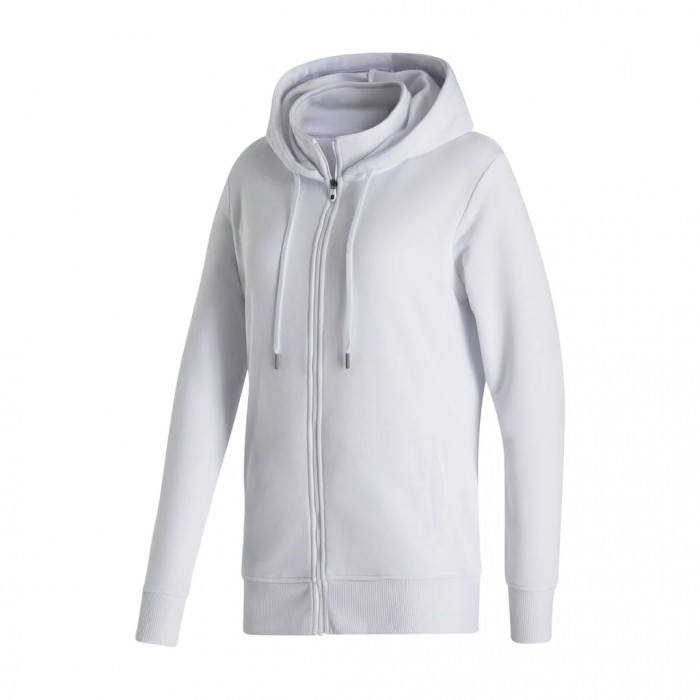 Women\'s Footjoy Full-Zip  Hoodie White | USA-OE2836