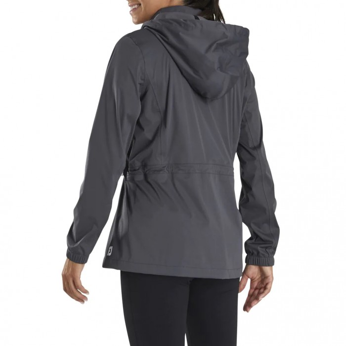 Women's Footjoy HydroKnit Jacket Charcoal | USA-PE4318