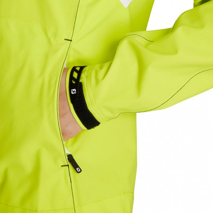 Women's Footjoy HydroLite Jacket Citrus | USA-KF4318