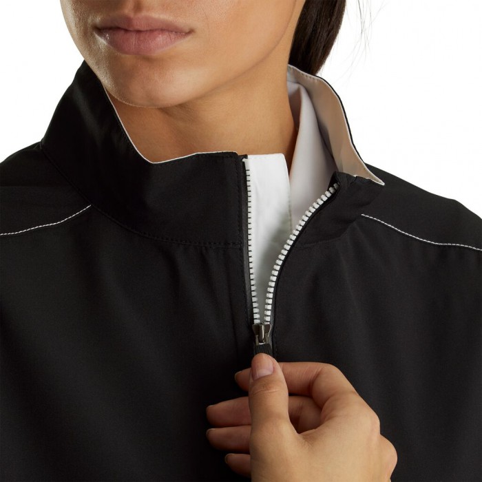 Women's Footjoy HydroLite ﾠ Jacket Black | USA-YP7204