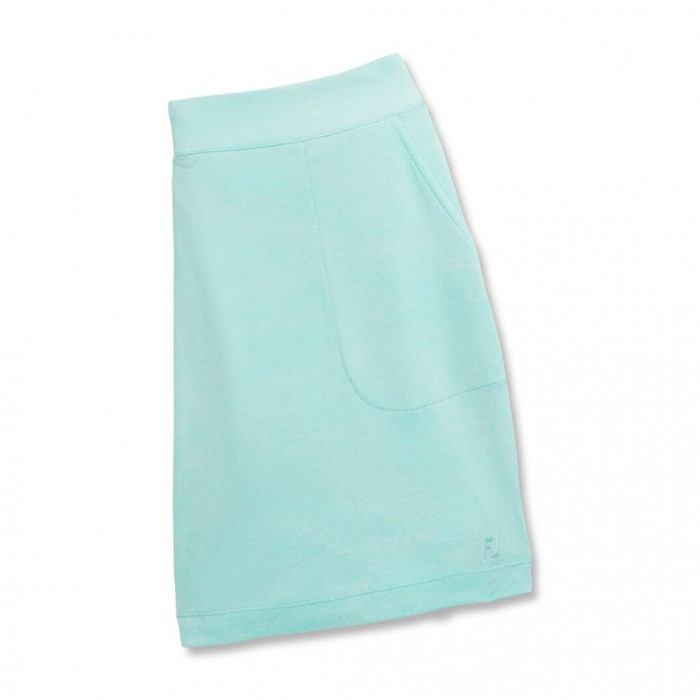 Women\'s Footjoy Jacquard Knit Skort Skort Aquamarine | USA-KR7516