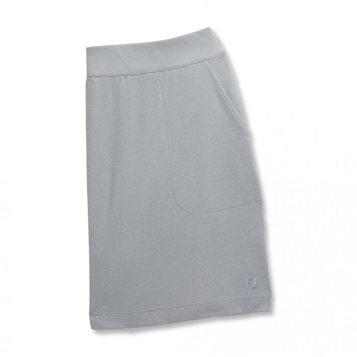 Women\'s Footjoy Knit Skort Skort Heather Grey | USA-OP9583