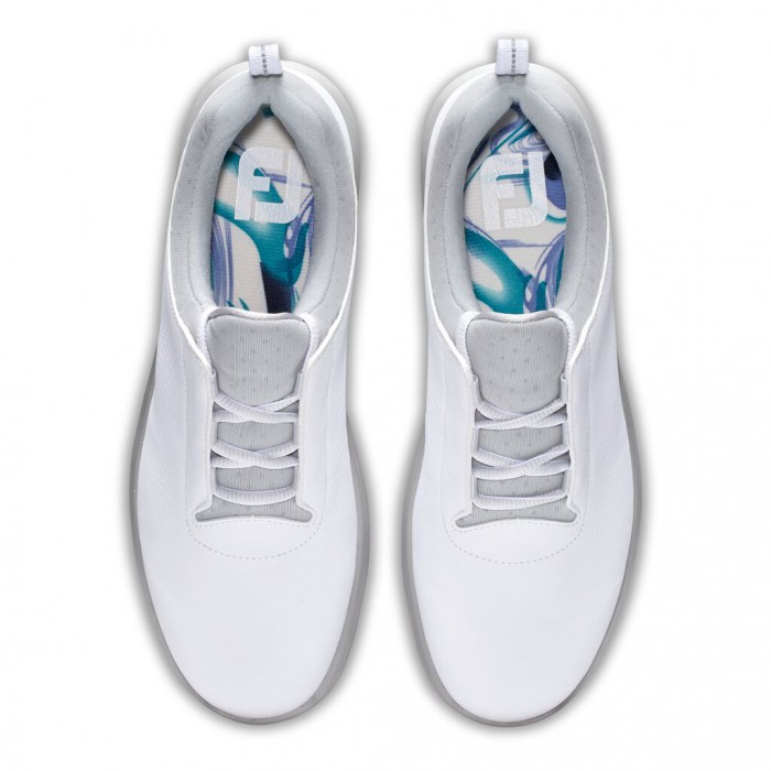 Women's Footjoy Leisure Spikeless Golf Shoes White | USA-TH8793