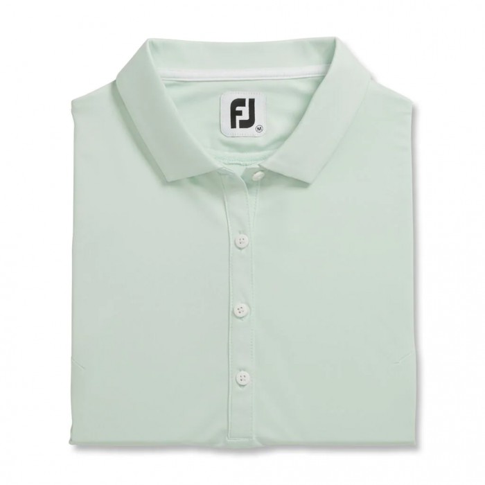 Women\'s Footjoy Solid Lisle Sleeveless Shirts Mint | USA-AH5741