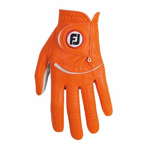 Women's Footjoy Spectrum Golf Gloves Orange | USA-YL5087