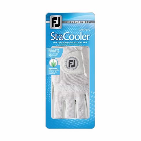 Women's Footjoy StaCooler Golf Gloves White | USA-NM6845