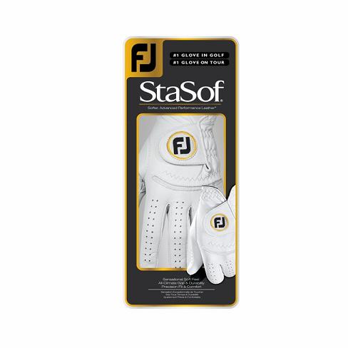 Women's Footjoy StaSof Golf Gloves White | USA-NA6073