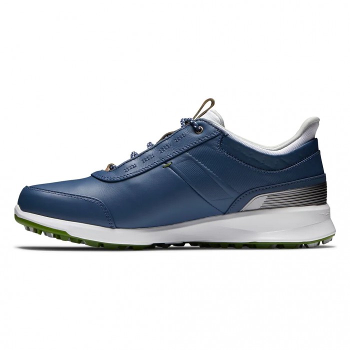 Women's Footjoy Stratos Spikeless Golf Shoes Blue | USA-JZ8964