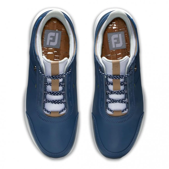 Women's Footjoy Stratos Spikeless Golf Shoes Blue | USA-JZ8964