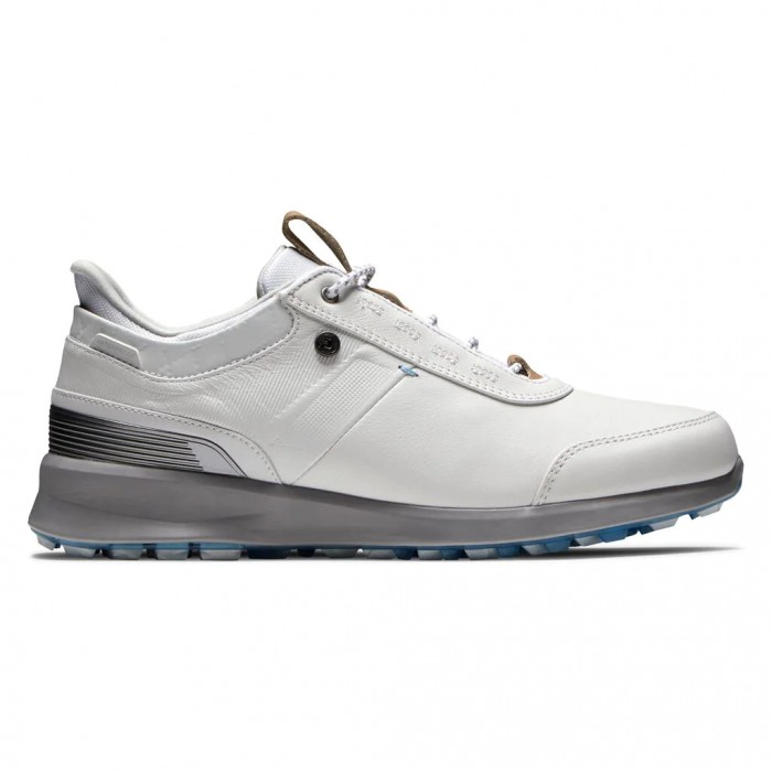 Women\'s Footjoy Stratos Spikeless Golf Shoes Off-White | USA-TN6843