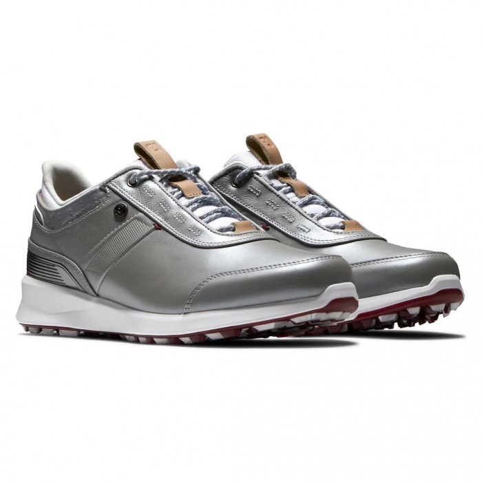 Women's Footjoy Stratos Spikeless Golf Shoes Grey | USA-UO1259