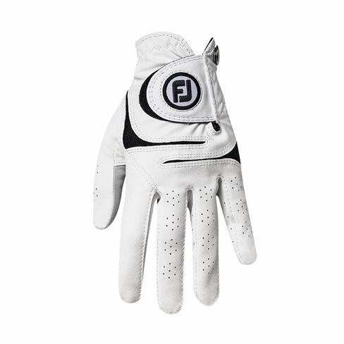 Women's Footjoy WeatherSof Golf Gloves White | USA-NO8374